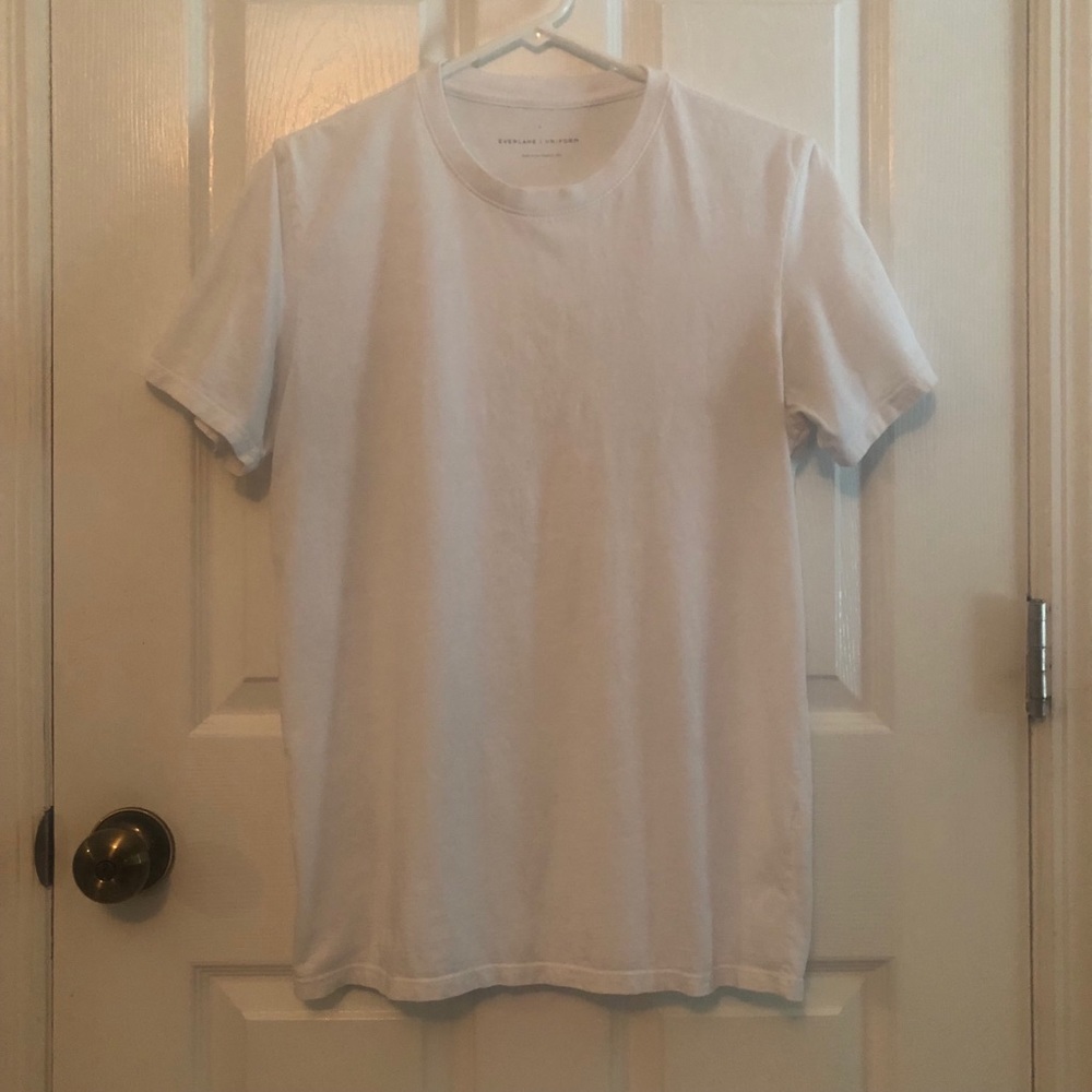 ❌SOLD❌ 2 Everlane Uniform Organic Cotton Tees - Picture 5 of 11